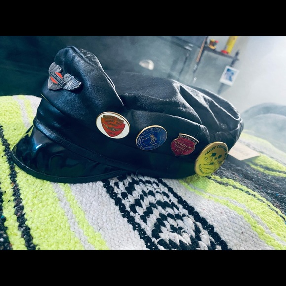 Harley Davidson 1960s Captains Hat - Picture 6 of 9